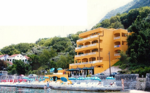 Seafront hotel for sale in the Kotor Bay