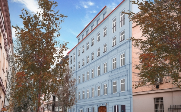 Apartments for sale in 19th-century building in Vinohrady district