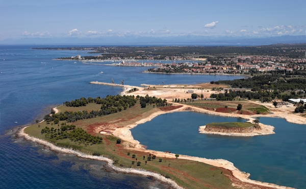 Участки под строительство курорта на море в Истрии