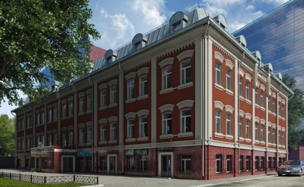 Uffici in affitto o vendita in palazzetto restaurato in zona Paveletskaya