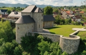 Отреставрированный замок XI века на юго-востоке Словении